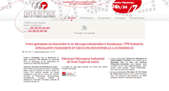 Desktop Screenshot of ffrindustrie.com